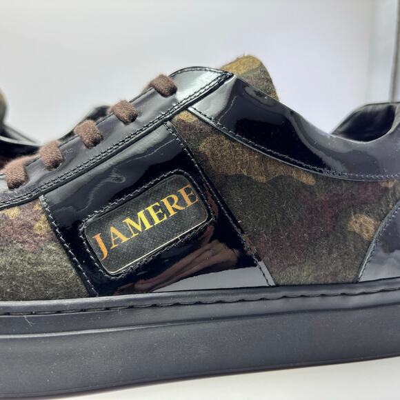 JAMERE by Terkessa Reynolds Minimal Low Top Camo Shoes Mens Size 8 - Picture 11 of 12